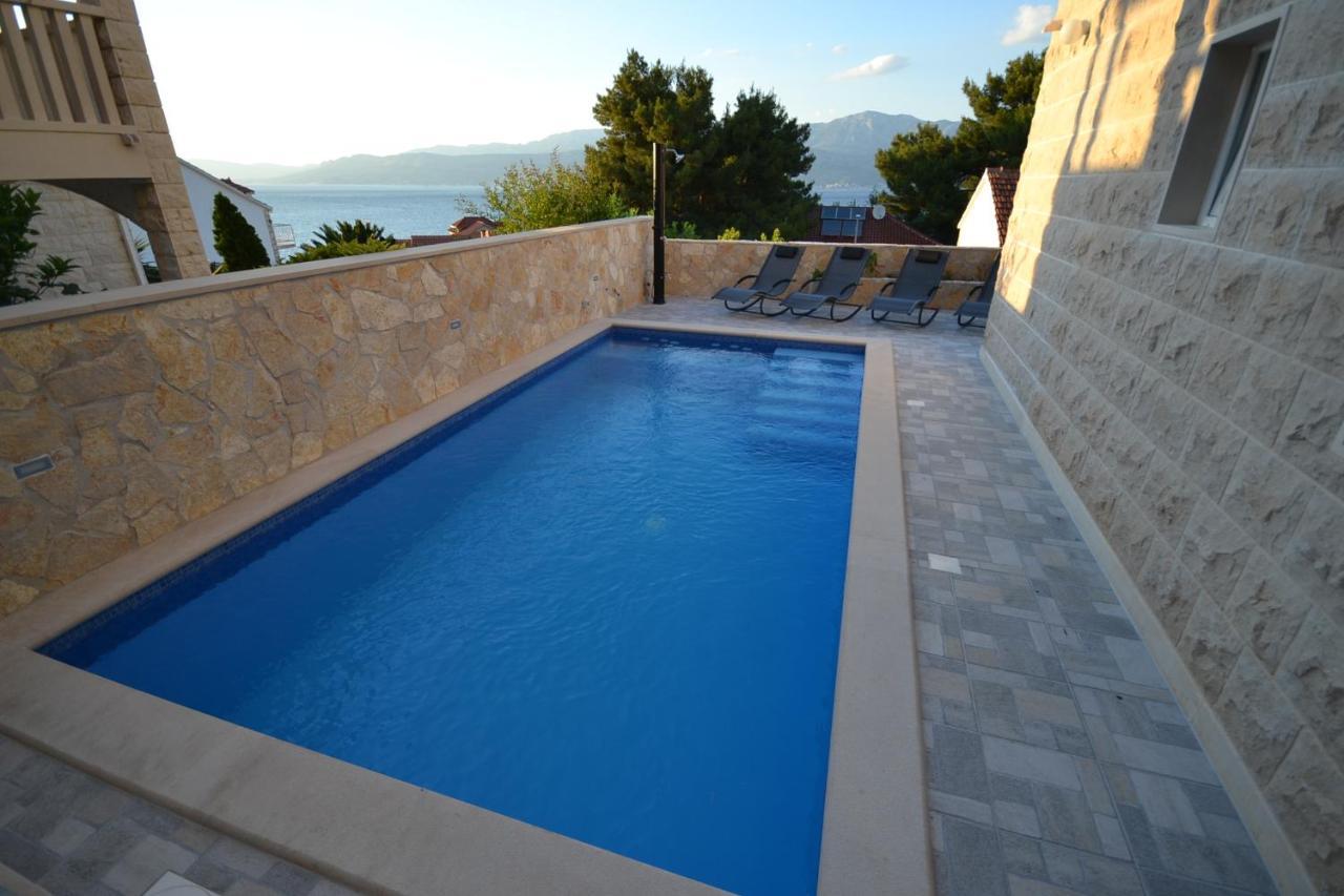 Luxury Apartment "Blue Diamond" Postira Exterior foto